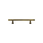 T-Bar Cabinet Pull Handle with Rose by M Marcus - Heritage Brass
