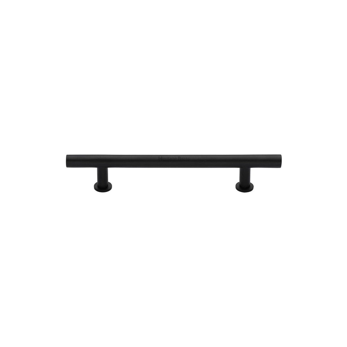 T-Bar Cabinet Pull Handle with Rose by M Marcus - Heritage Brass