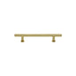 T-Bar Cabinet Pull Handle with Rose by M Marcus - Heritage Brass