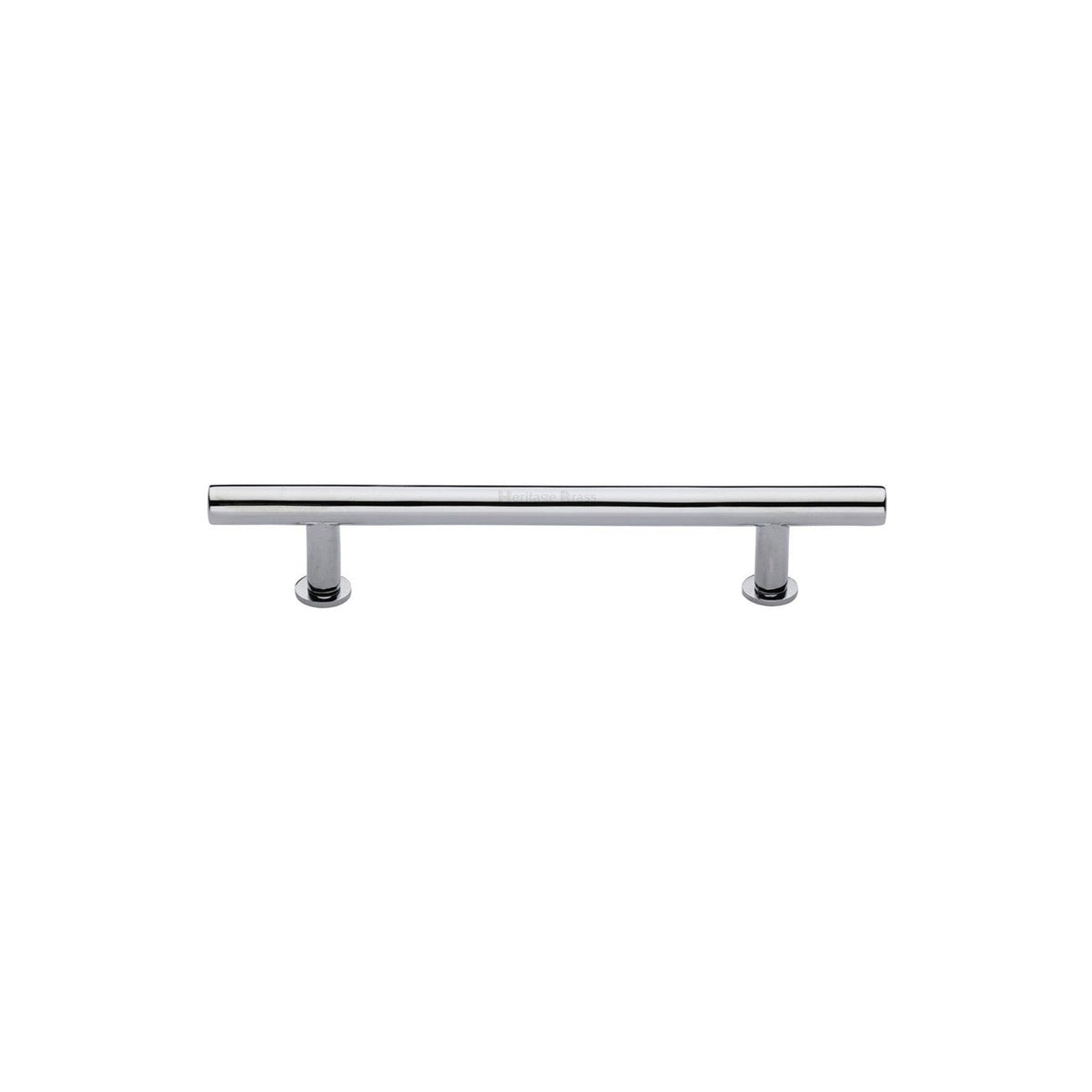 T-Bar Cabinet Pull Handle with Rose by M Marcus - Heritage Brass