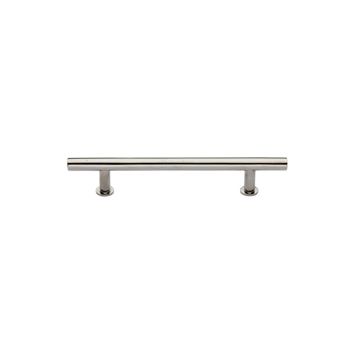 T-Bar Cabinet Pull Handle with Rose by M Marcus - Heritage Brass