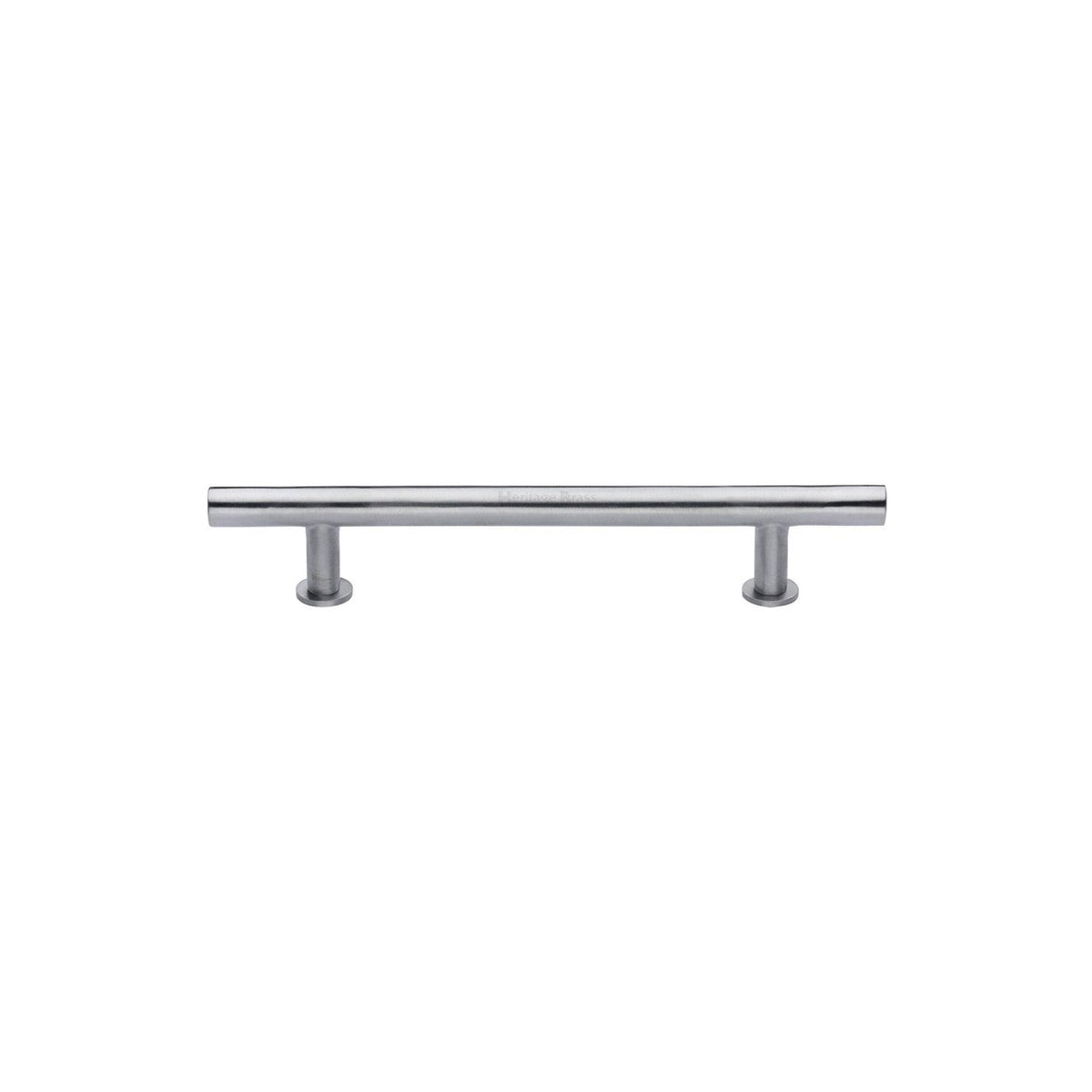 T-Bar Cabinet Pull Handle with Rose by M Marcus - Heritage Brass