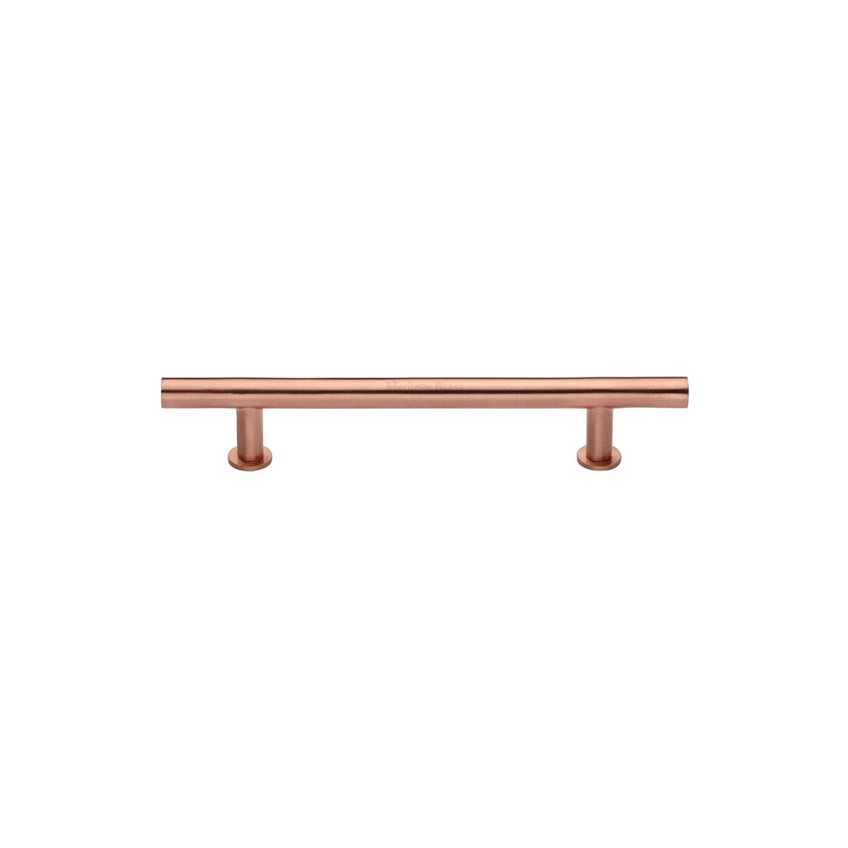 T-Bar Cabinet Pull Handle with Rose by M Marcus - Heritage Brass