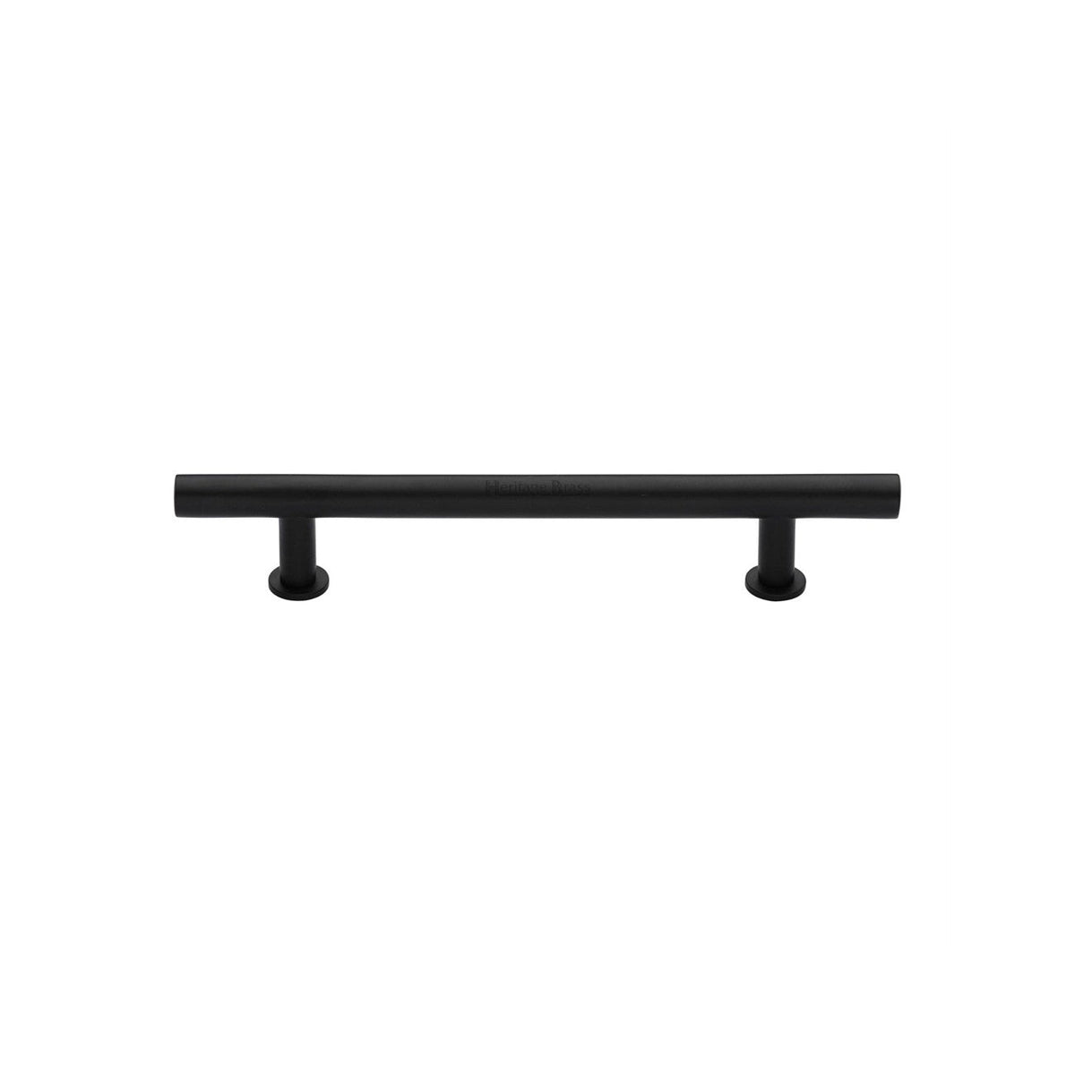T-Bar Cabinet Pull Handle with Rose by M Marcus - Heritage Brass