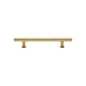 T-Bar Cabinet Pull Handle with Rose by M Marcus - Heritage Brass