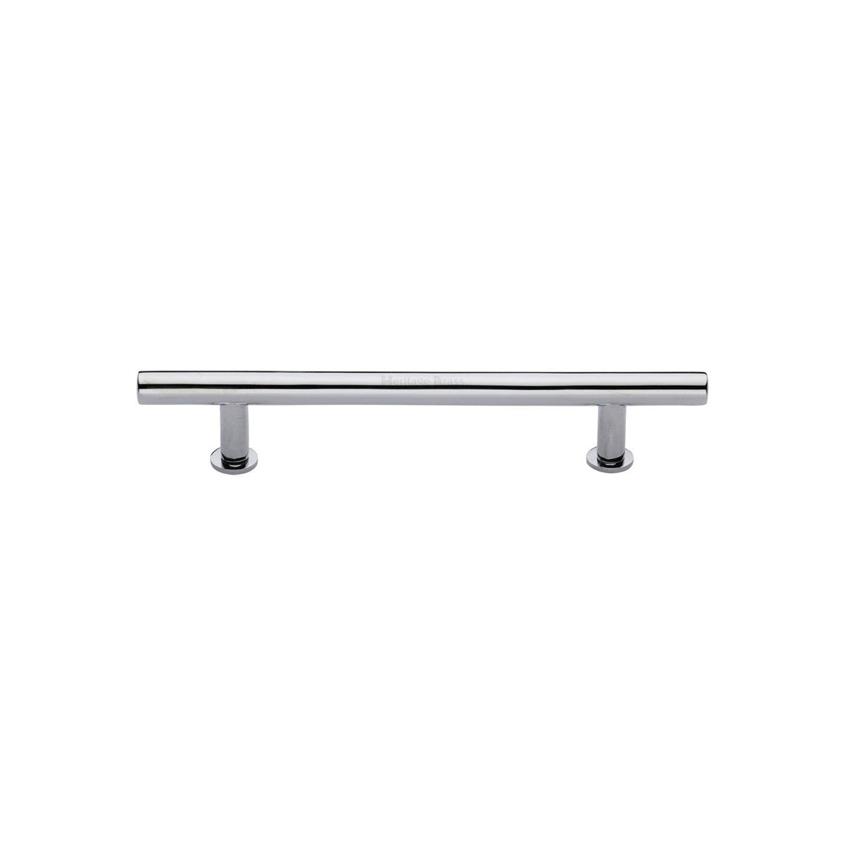 T-Bar Cabinet Pull Handle with Rose by M Marcus - Heritage Brass