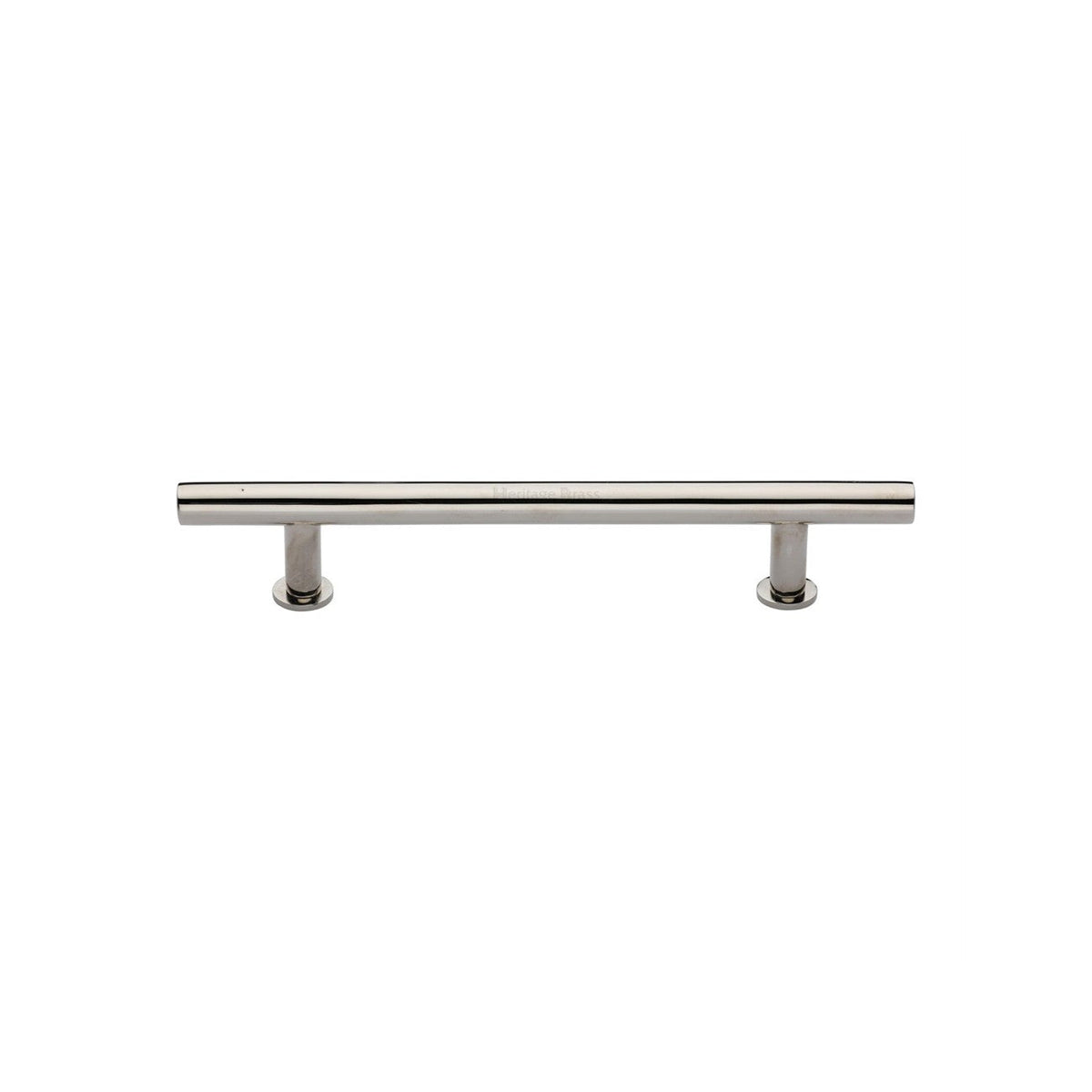 T-Bar Cabinet Pull Handle with Rose by M Marcus - Heritage Brass