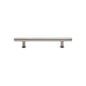 T-Bar Cabinet Pull Handle with Rose by M Marcus - Heritage Brass