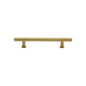 T-Bar Cabinet Pull Handle with Rose by M Marcus - Heritage Brass