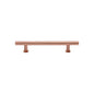 T-Bar Cabinet Pull Handle with Rose by M Marcus - Heritage Brass