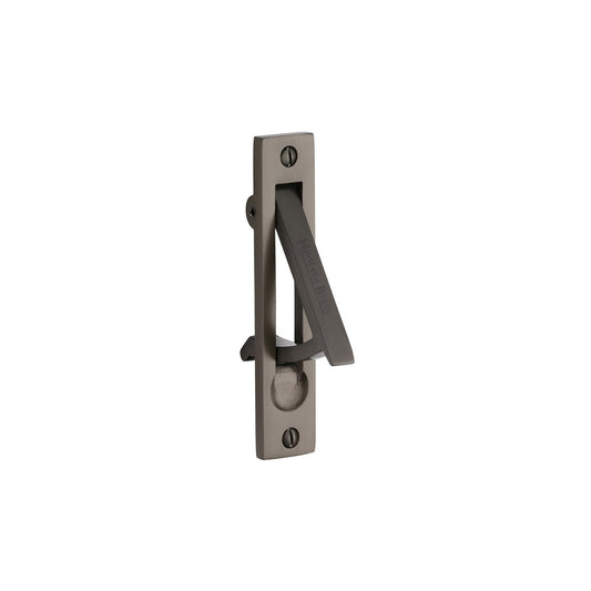 Pocket Door Edge Pull by M Marcus - Heritage Brass