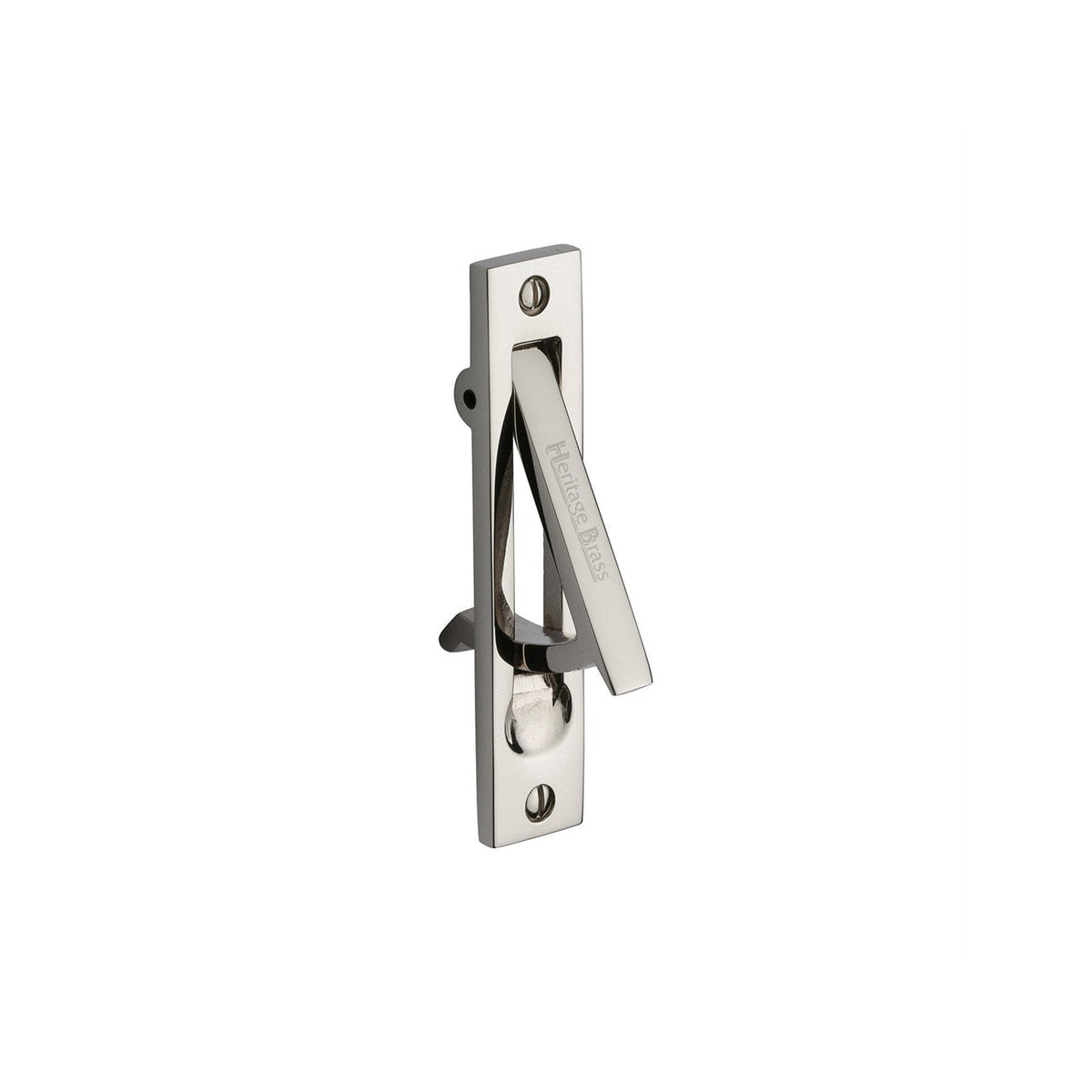 Pocket Door Edge Pull by M Marcus - Heritage Brass