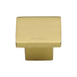 Classic Square Cabinet Knob by M Marcus - Heritage Brass