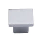 Classic Square Cabinet Knob by M Marcus - Heritage Brass