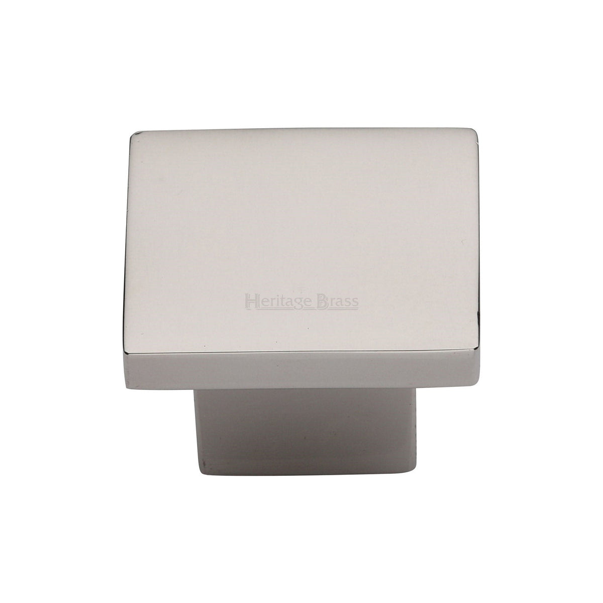 Classic Square Cabinet Knob by M Marcus - Heritage Brass
