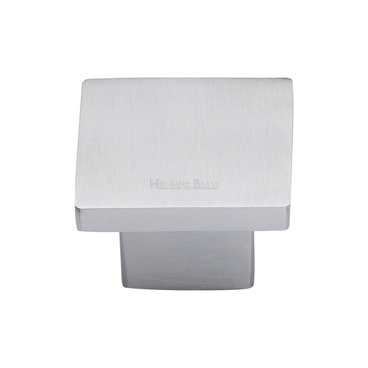 Classic Square Cabinet Knob by M Marcus - Heritage Brass