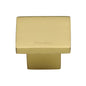 Classic Square Cabinet Knob by M Marcus - Heritage Brass