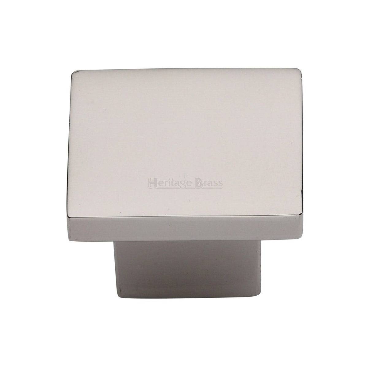 Classic Square Cabinet Knob by M Marcus - Heritage Brass
