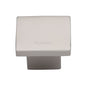 Classic Square Cabinet Knob by M Marcus - Heritage Brass