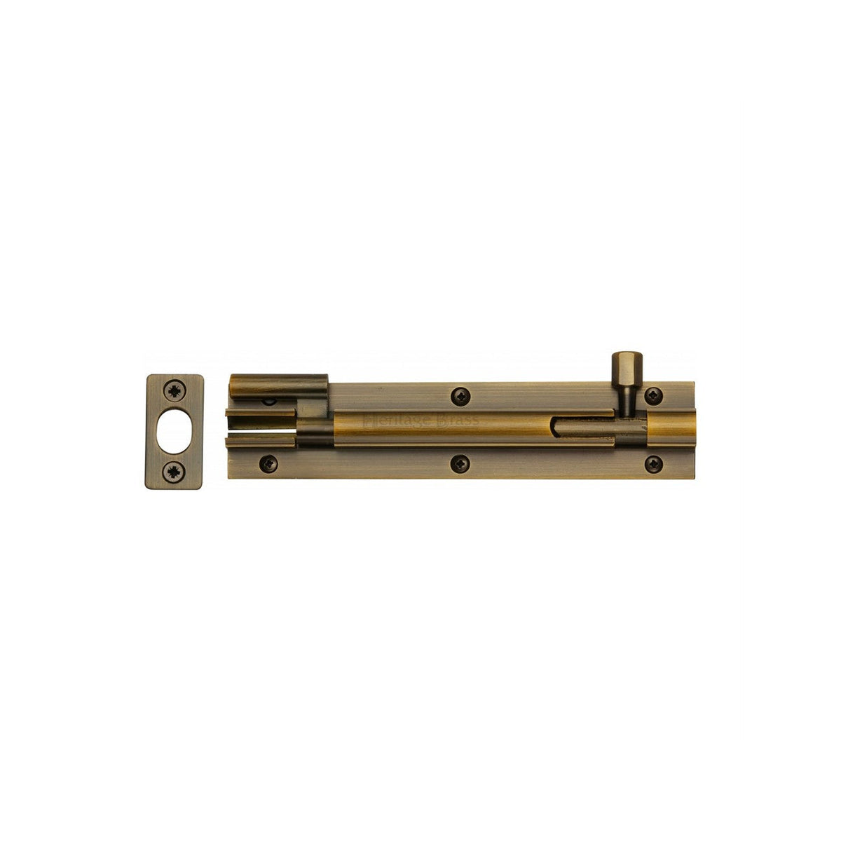 Door Bolt by M Marcus - Heritage Brass