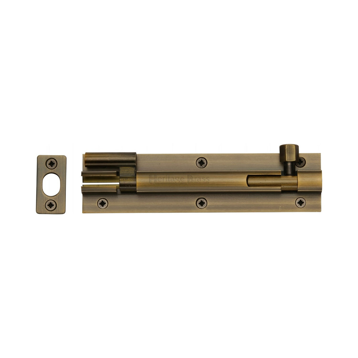 Necked Door Bolt. by M Marcus - Heritage Brass
