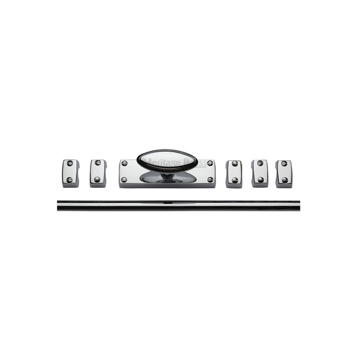 Espagnolette Bolt by M Marcus - Heritage Brass