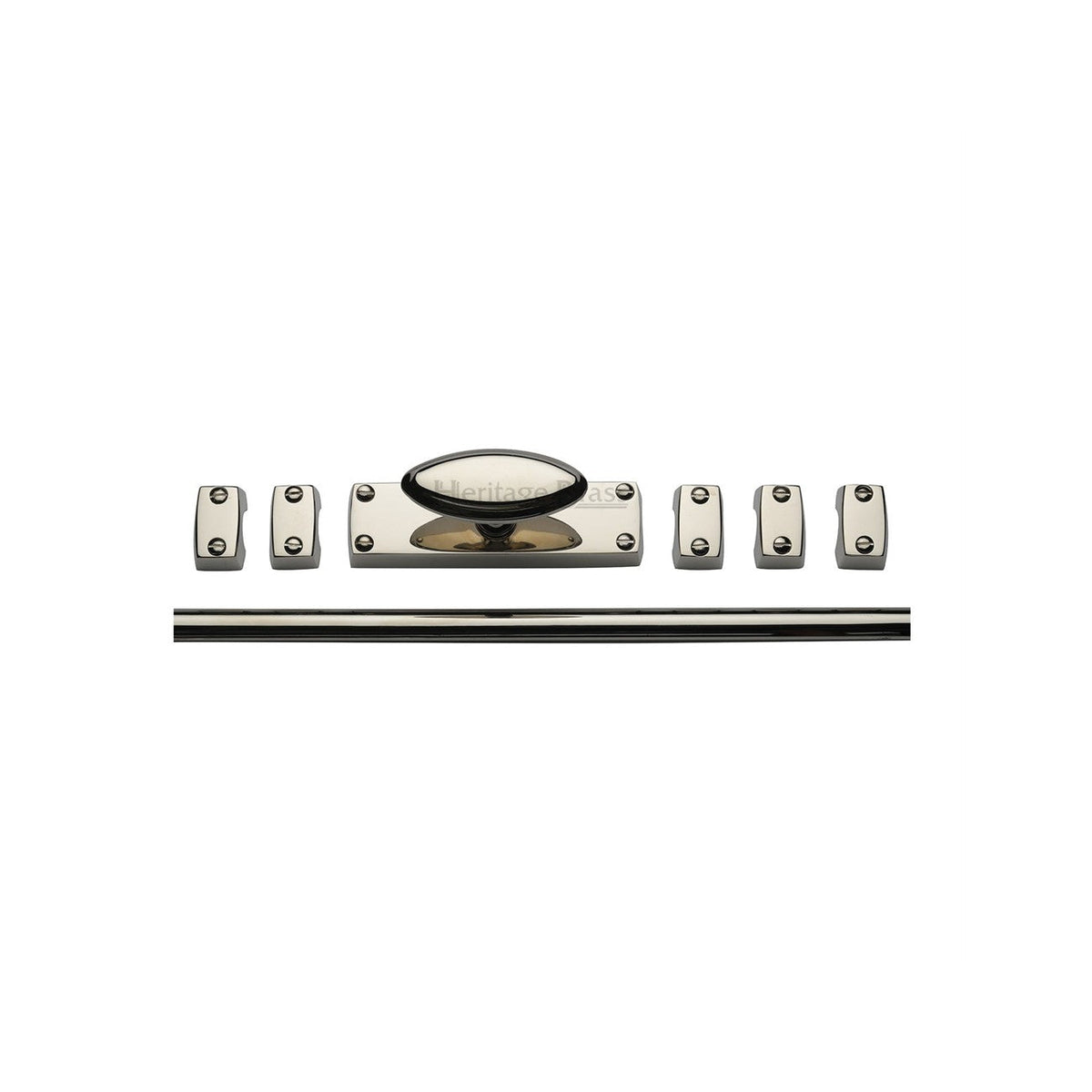 Espagnolette Bolt by M Marcus - Heritage Brass