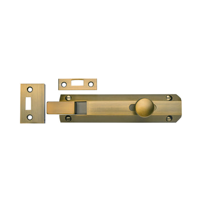Necked Door Bolt. by M Marcus - Heritage Brass