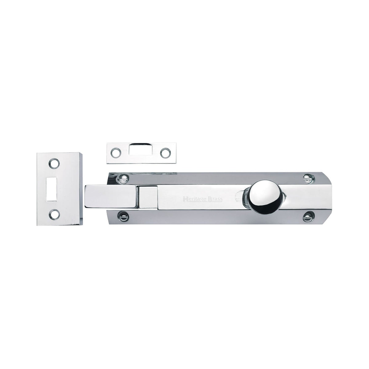 Necked Door Bolt. by M Marcus - Heritage Brass