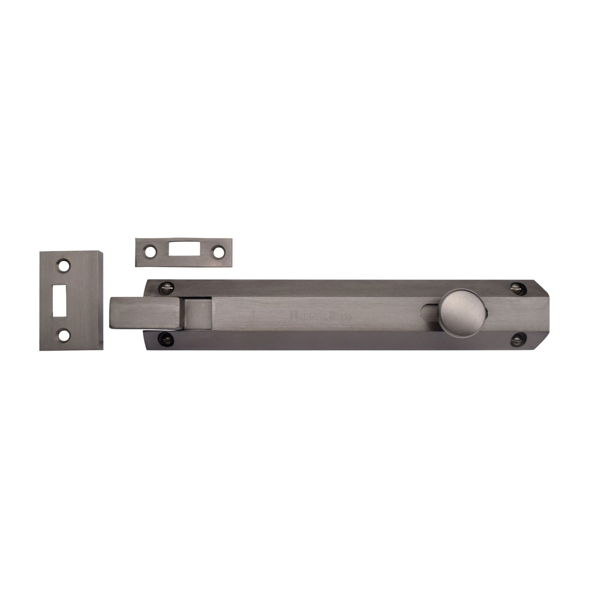 Necked Door Bolt. by M Marcus - Heritage Brass