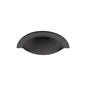 Crescent Drawer Cup Pull by M Marcus - Heritage Brass