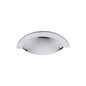 Crescent Drawer Cup Pull by M Marcus - Heritage Brass