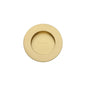 Round Flush Pull - C1835 by M Marcus - Heritage Brass