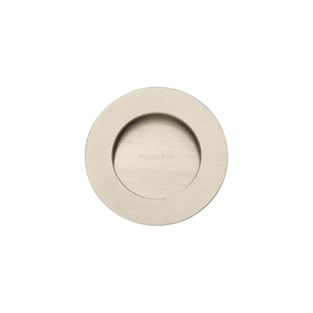 Round Flush Pull - C1835 by M Marcus - Heritage Brass