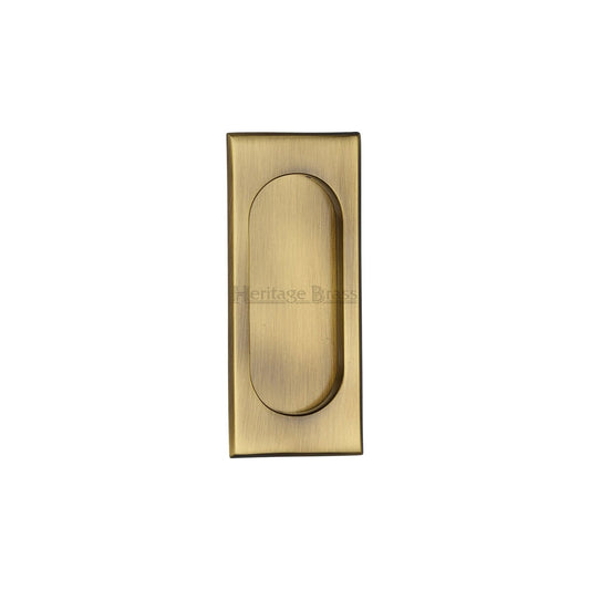 Flush Pull C1850 by M Marcus - Heritage Brass