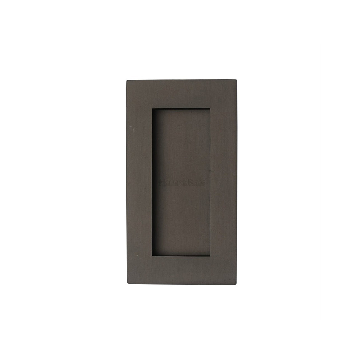 Rectangular Flush Pull - C1855 by M Marcus - Heritage Brass