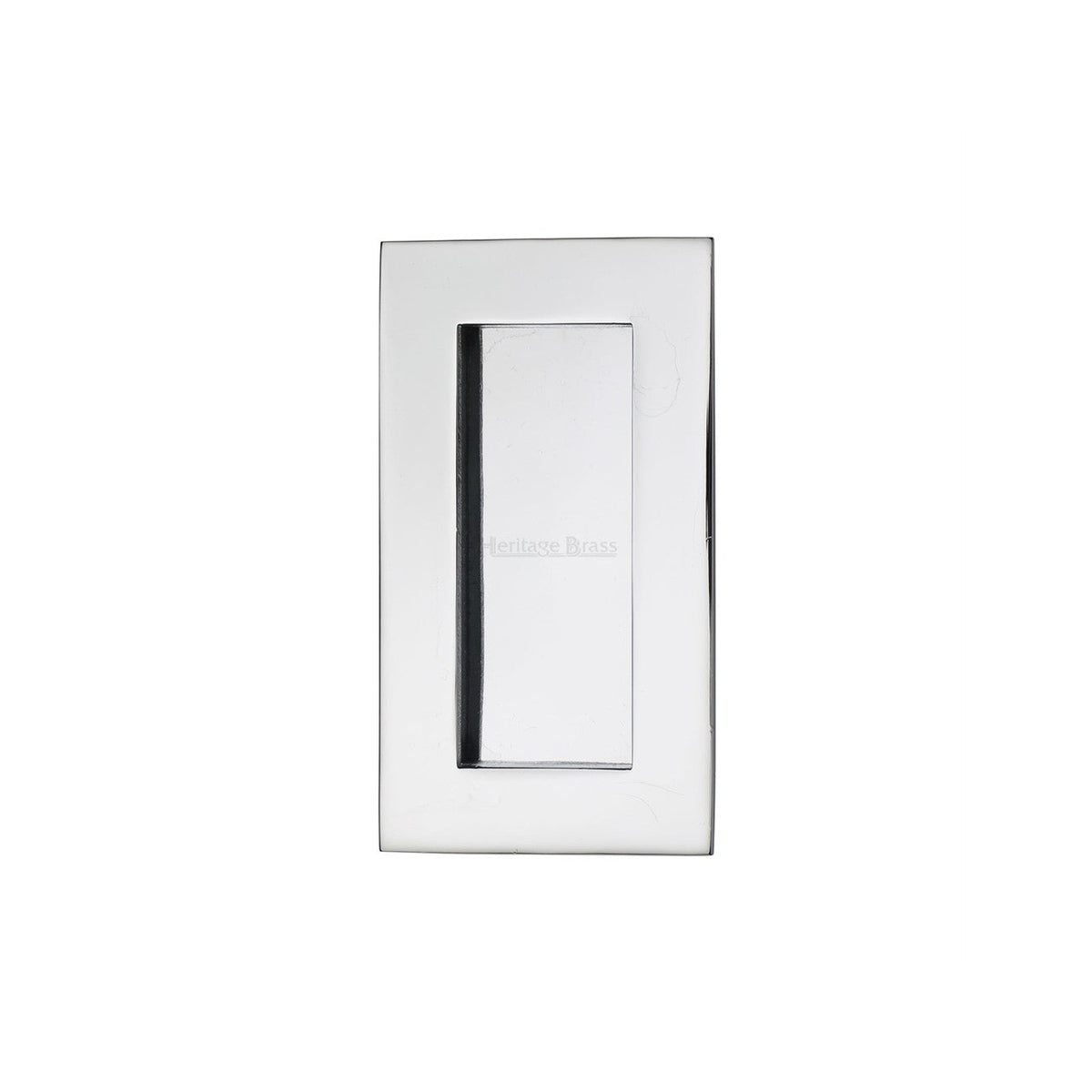 Rectangular Flush Pull - C1855 by M Marcus - Heritage Brass