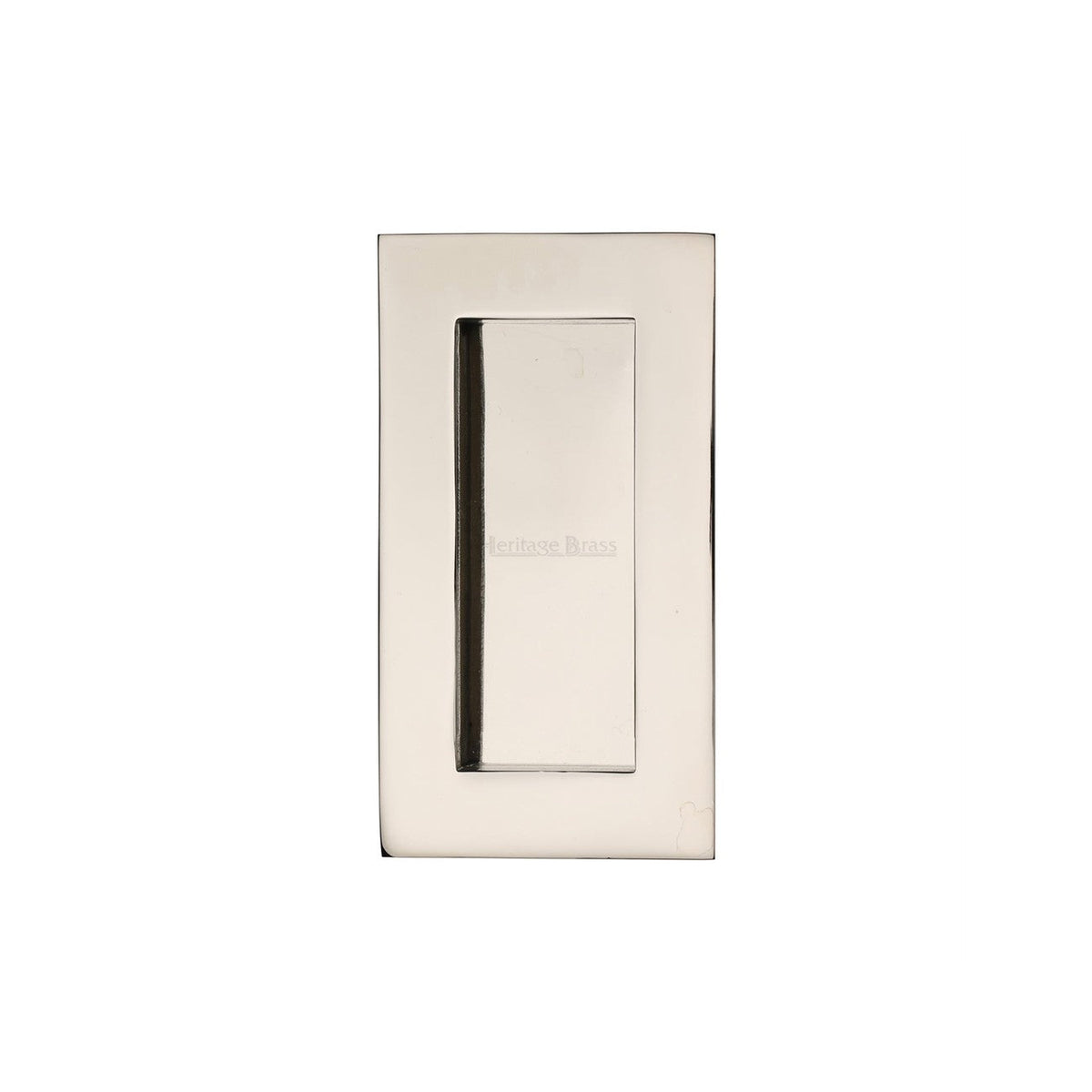 Rectangular Flush Pull - C1855 by M Marcus - Heritage Brass
