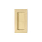 Rectangular Flush Pull - C1855 by M Marcus - Heritage Brass