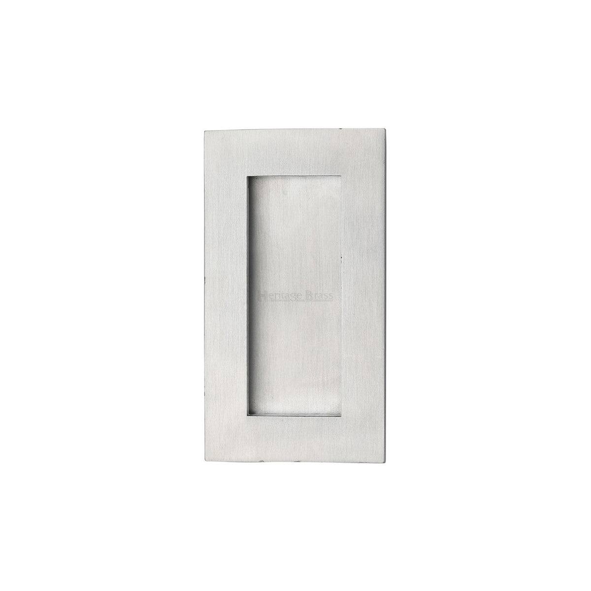 Rectangular Flush Pull - C1855 by M Marcus - Heritage Brass