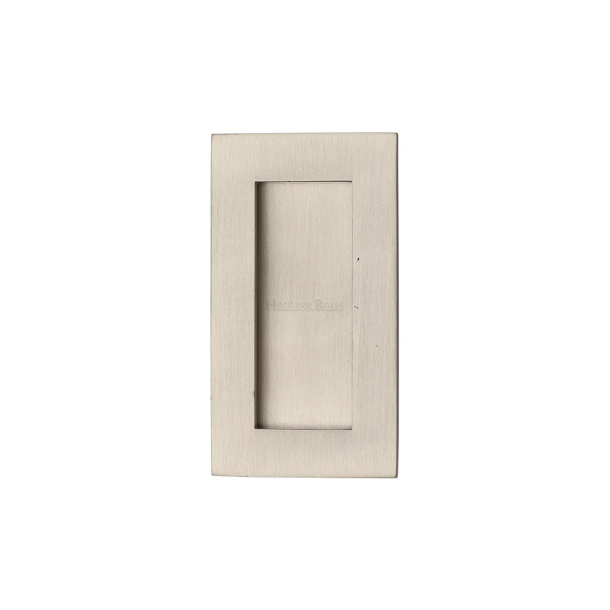 Rectangular Flush Pull - C1855 by M Marcus - Heritage Brass