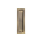 Rectangular Flush Pull - C1855 by M Marcus - Heritage Brass