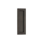 Rectangular Flush Pull - C1855 by M Marcus - Heritage Brass