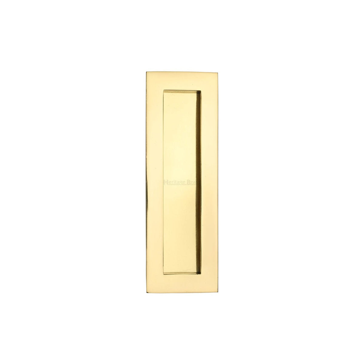 Rectangular Flush Pull - C1855 by M Marcus - Heritage Brass