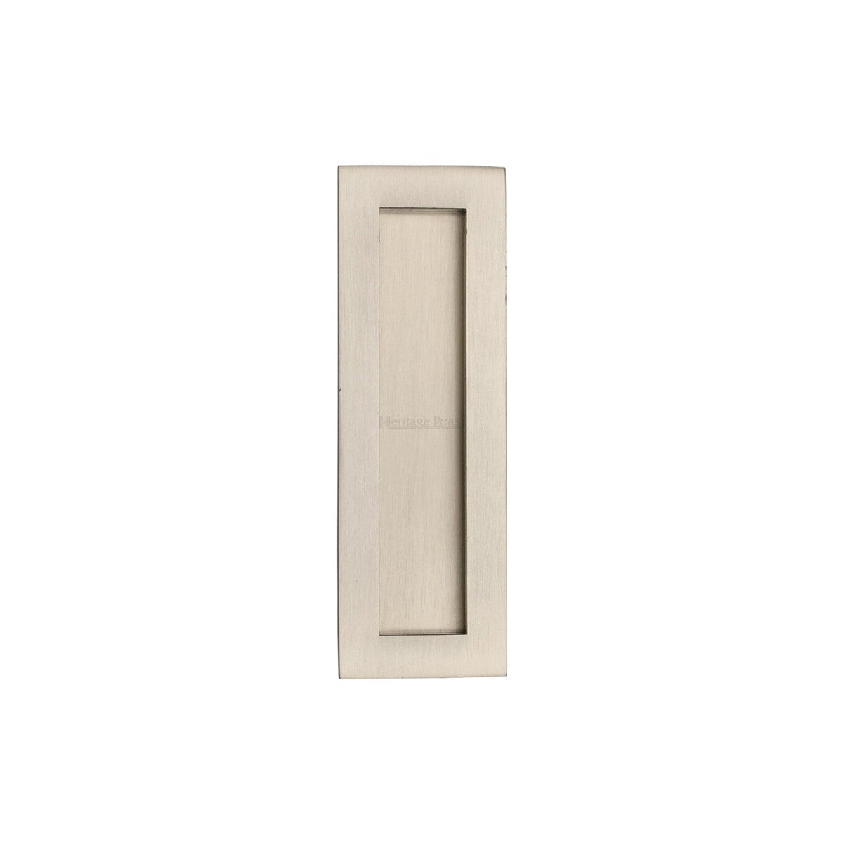 Rectangular Flush Pull - C1855 by M Marcus - Heritage Brass