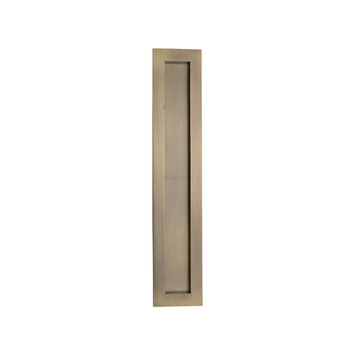 Rectangular Flush Pull - C1855 by M Marcus - Heritage Brass