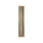 Rectangular Flush Pull - C1855 by M Marcus - Heritage Brass