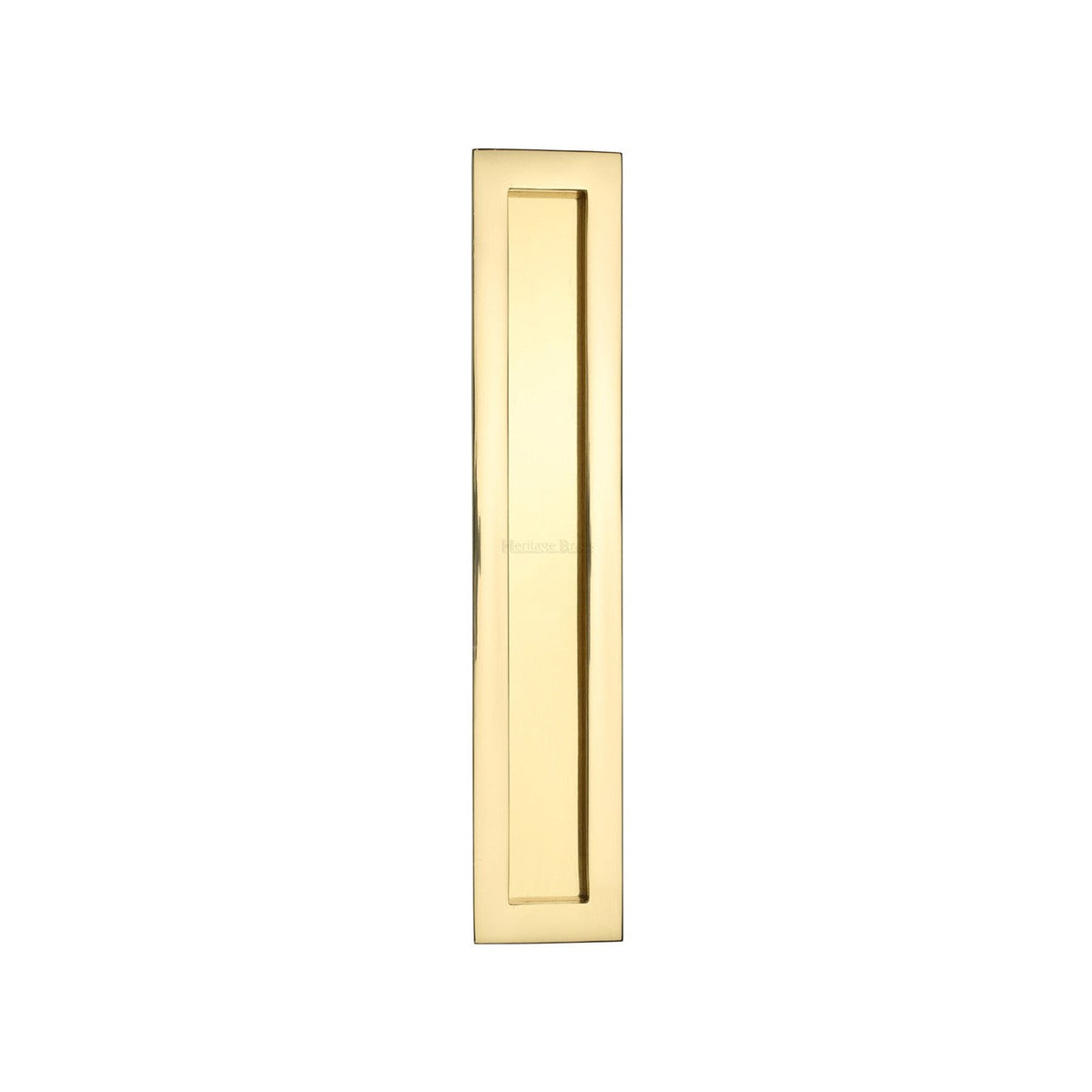 Rectangular Flush Pull - C1855 by M Marcus - Heritage Brass