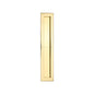 Rectangular Flush Pull - C1855 by M Marcus - Heritage Brass