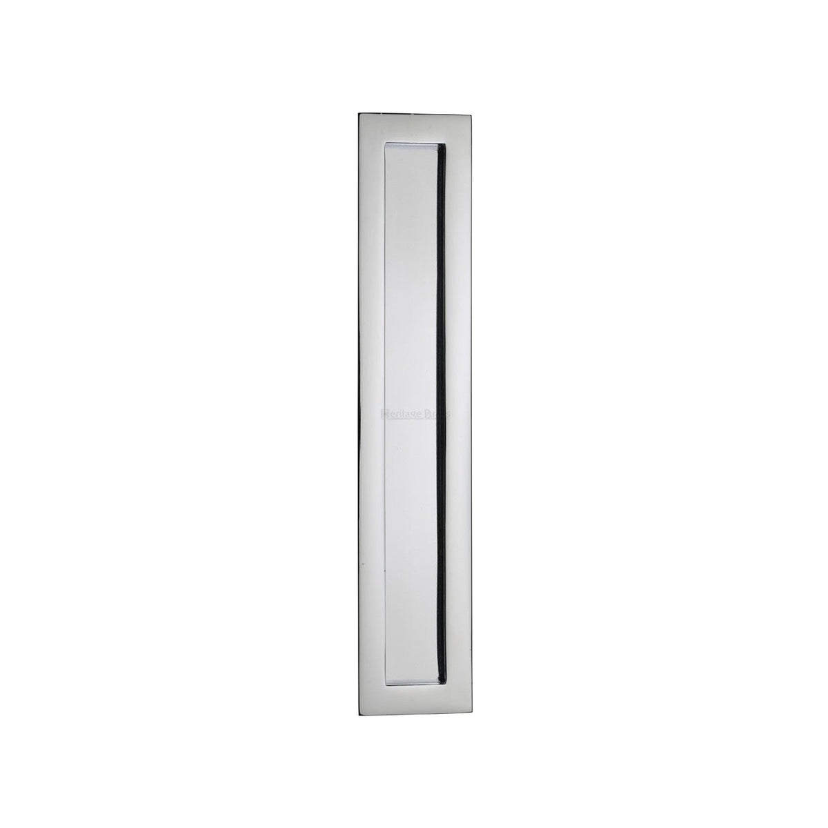 Rectangular Flush Pull - C1855 by M Marcus - Heritage Brass